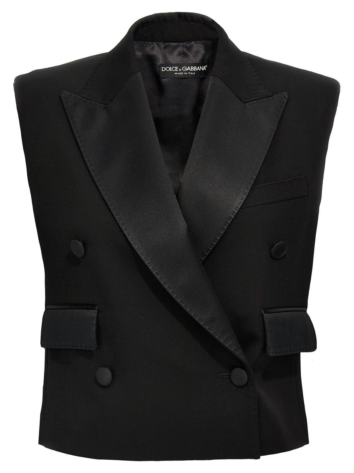 Dolce & Gabbana Women Tuxedo Gilet