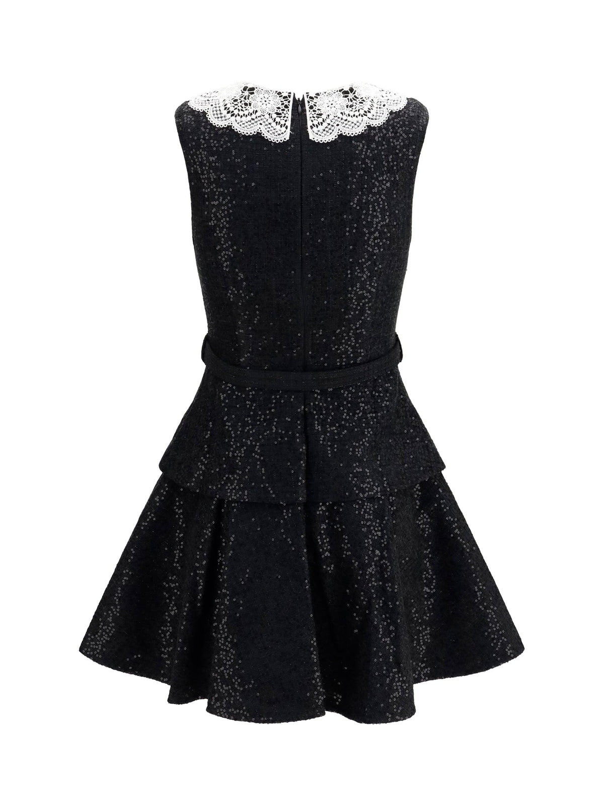 Self-Portrait Women Sequin Bouclé Dress