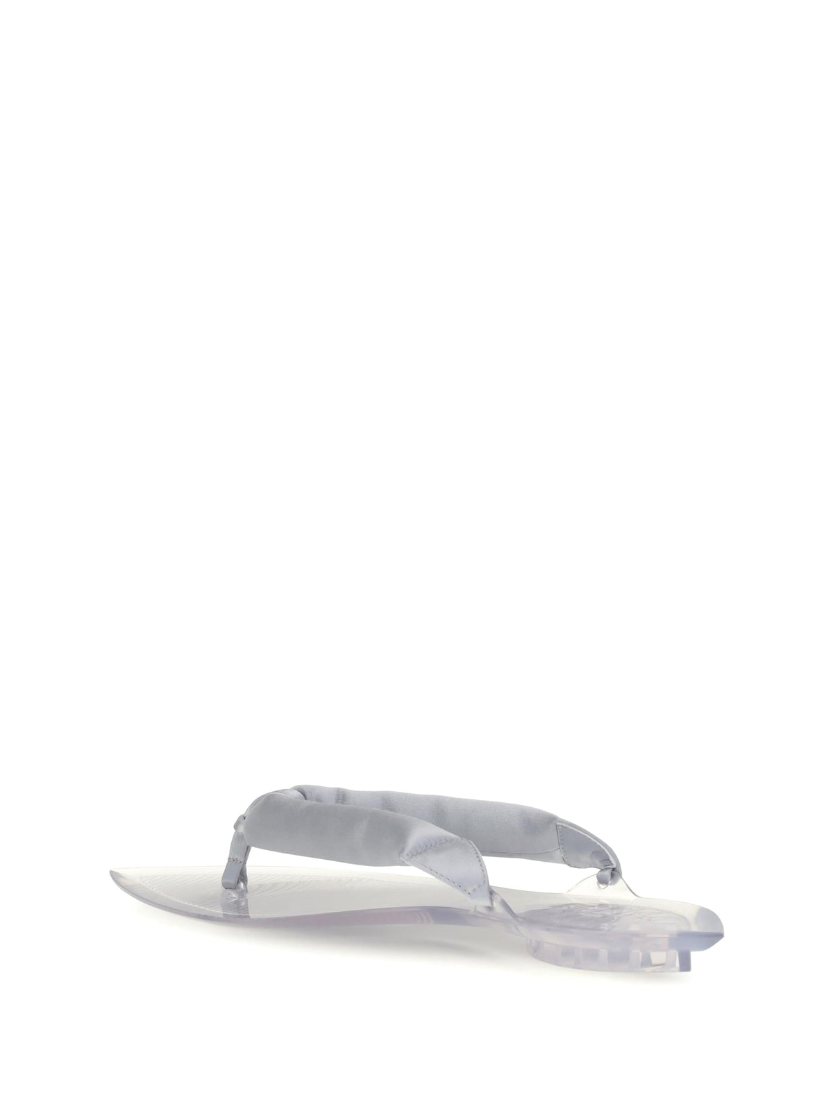 Alaïa Women Satin Flip-Flop Sandals