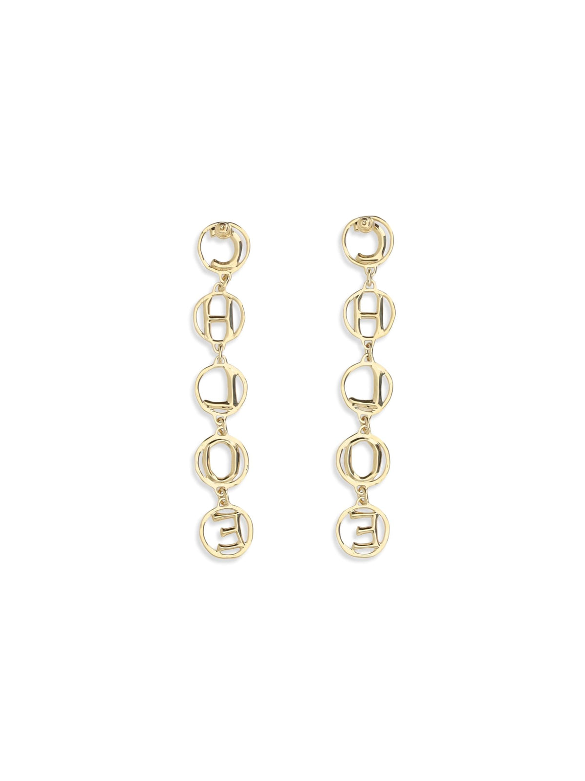 Chloé Women Script Drop Earrings