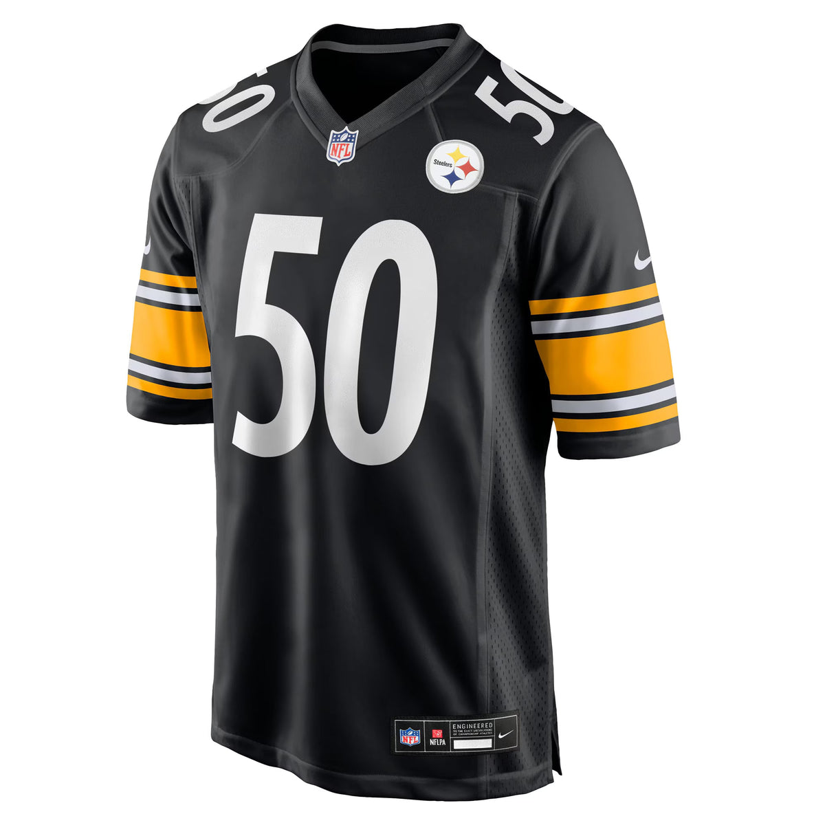 Pittsburgh Steelers Malik Harrison Black Team Game Jersey