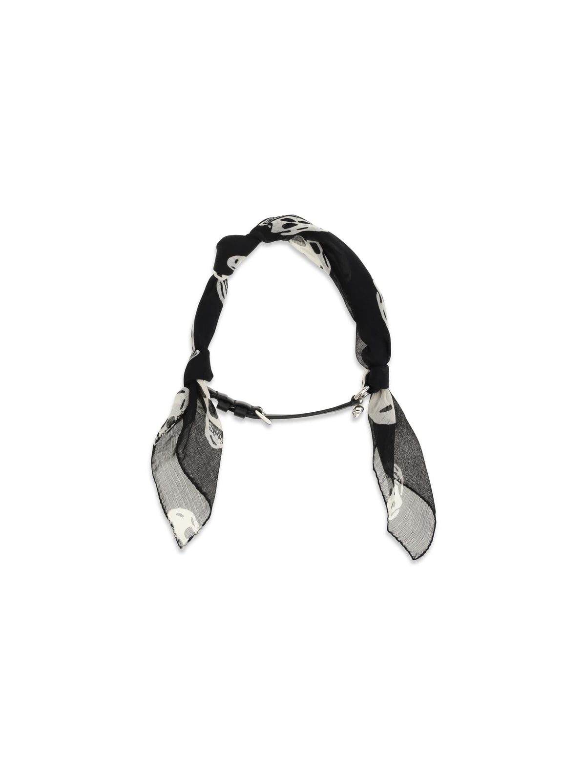 Alexander Mcqueen Women Double-Wrap Skull Scarf Bracelet