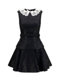 Self-Portrait Women Sequin Bouclé Dress