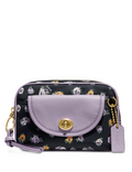 Coach Floral Print Nylon Belt Bag