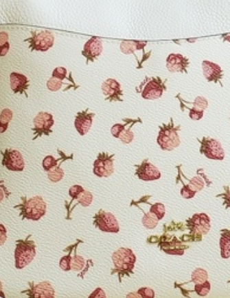 Coach Fruit Print Chaise Crossbody