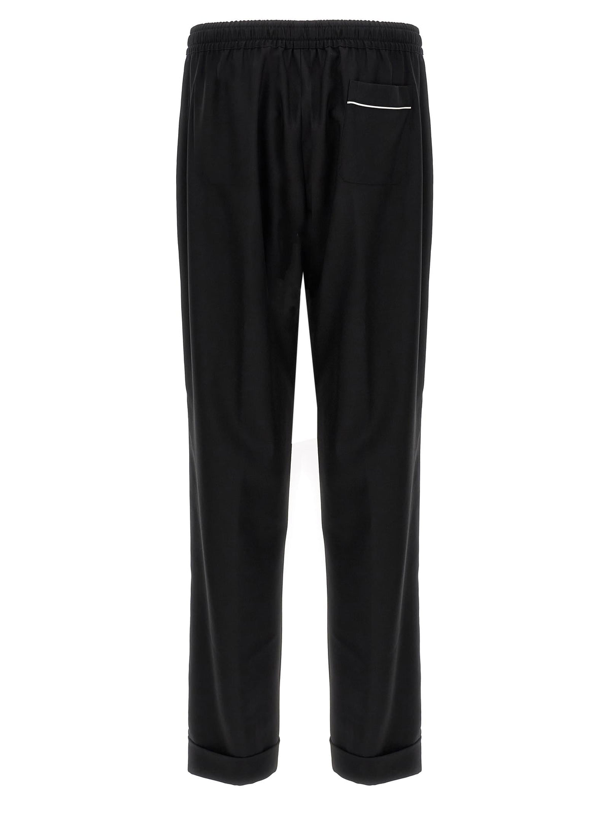 Dolce & Gabbana Men Contrast Piping Pants
