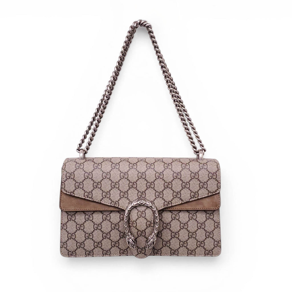 GUCCI TAUPE MEDIUM DIONYSUS BAG