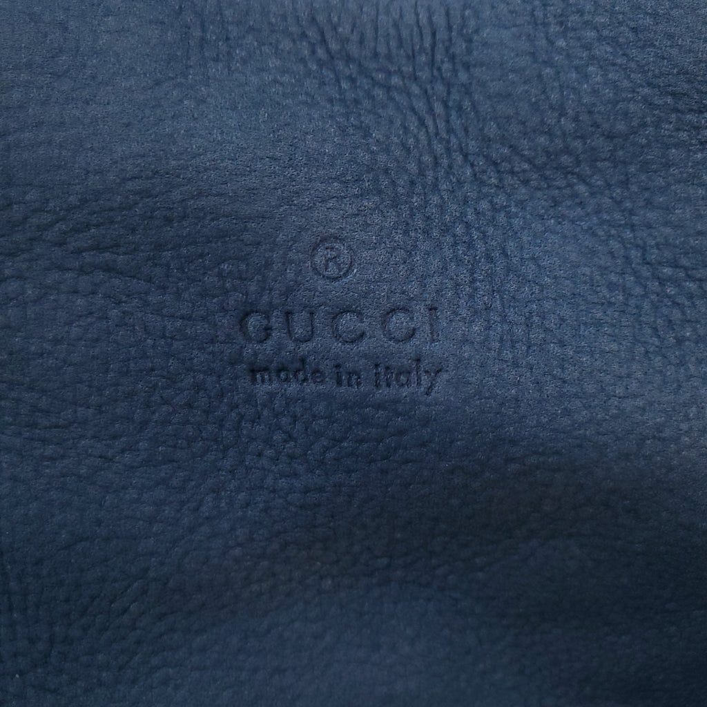 GUCCI TWICE SUEDE AND PYTHON LEATHER TOTE