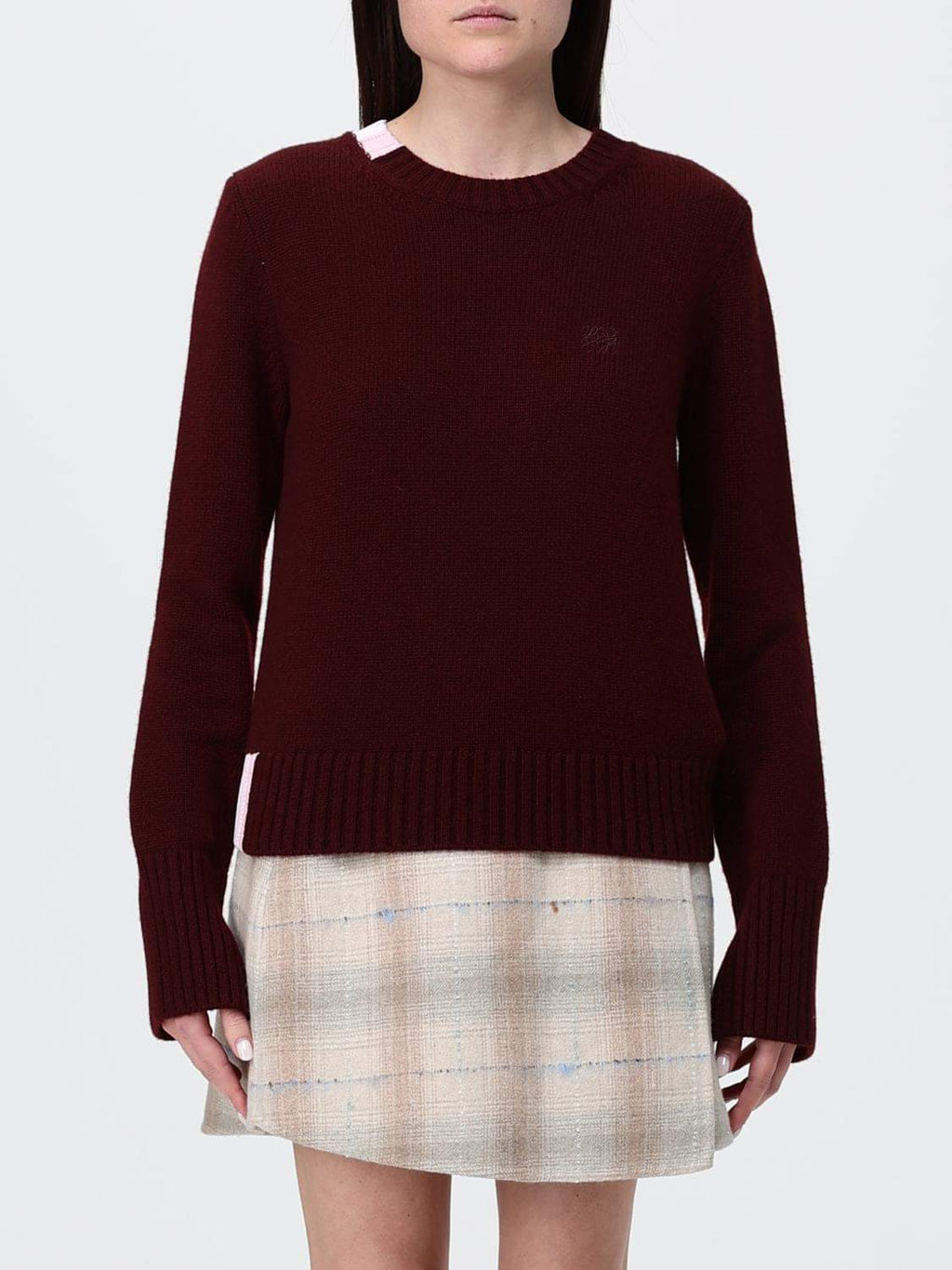 Loewe Sweater Woman Burgundy