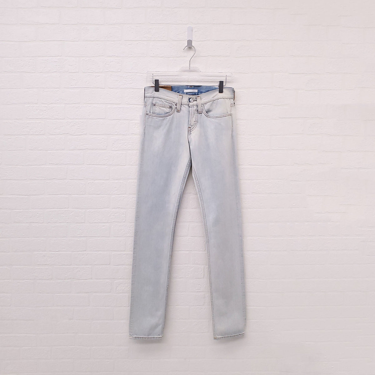 HELMUT LANG STRAIGHT LIGHT WASH JEANS - SIZE 25