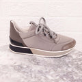 HERMÈS GREY SNEAKERS - SIZE 36.5