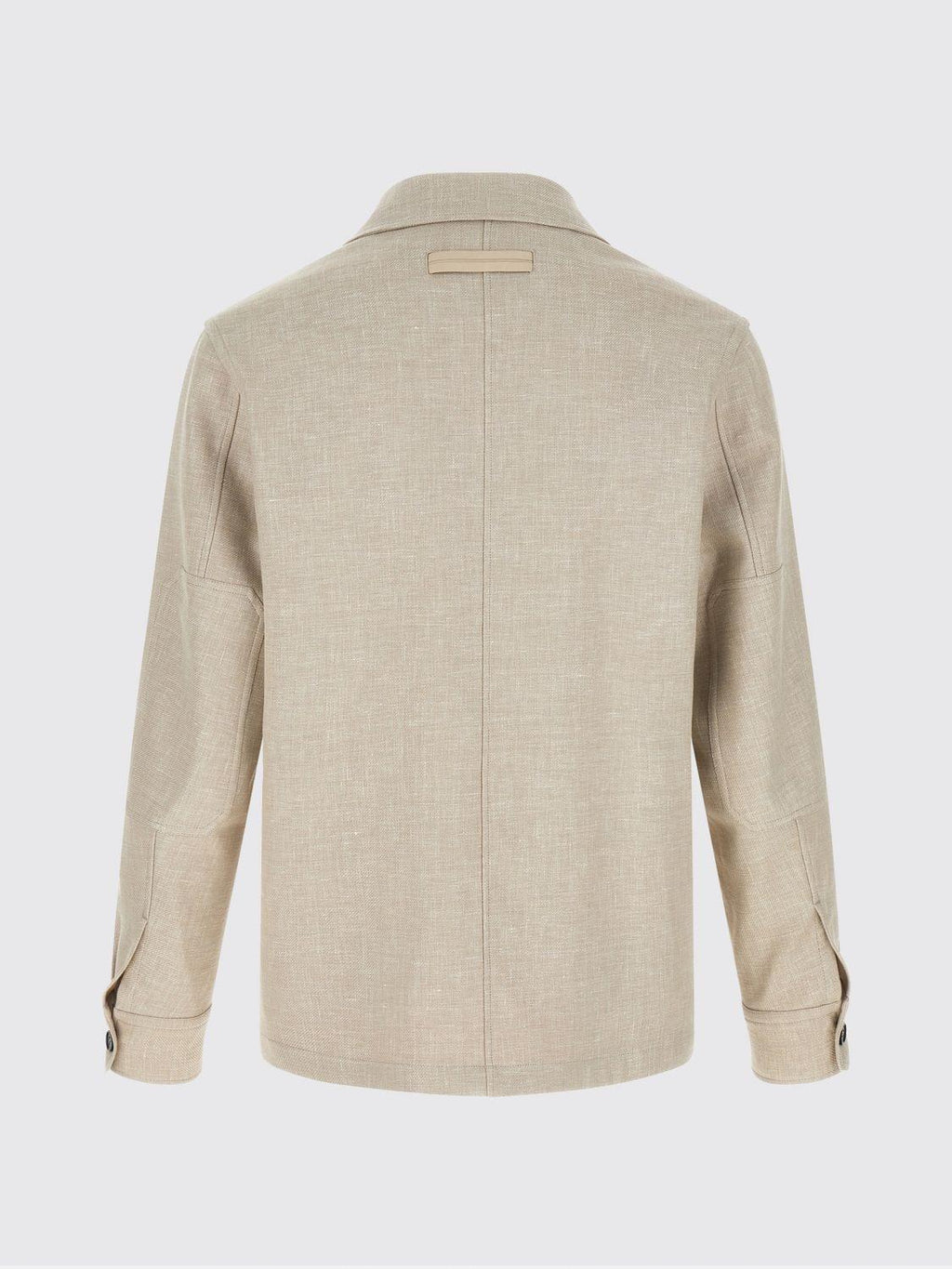 Zegna Jacket Men Ecru