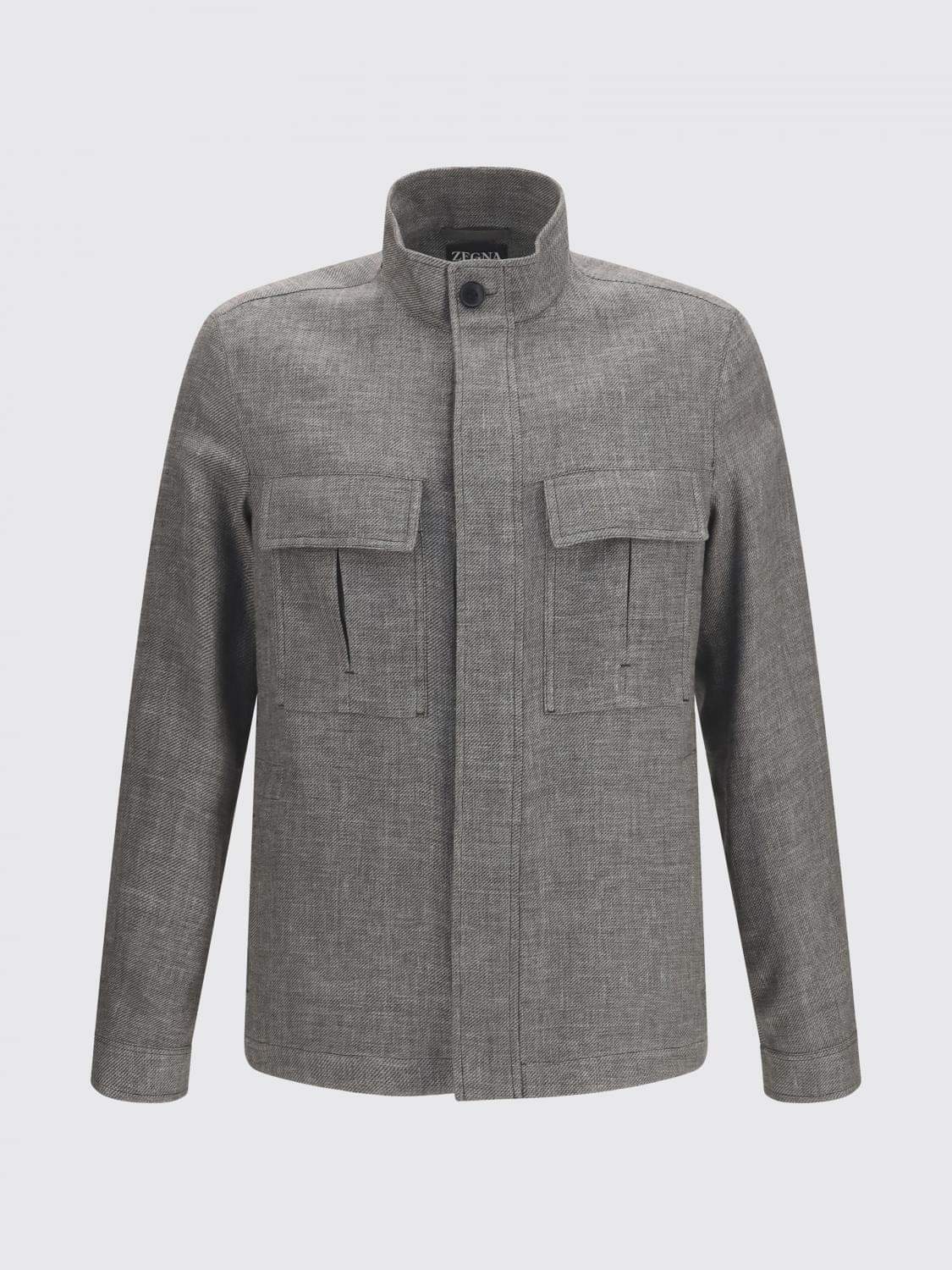 Zegna Jacket Men Black