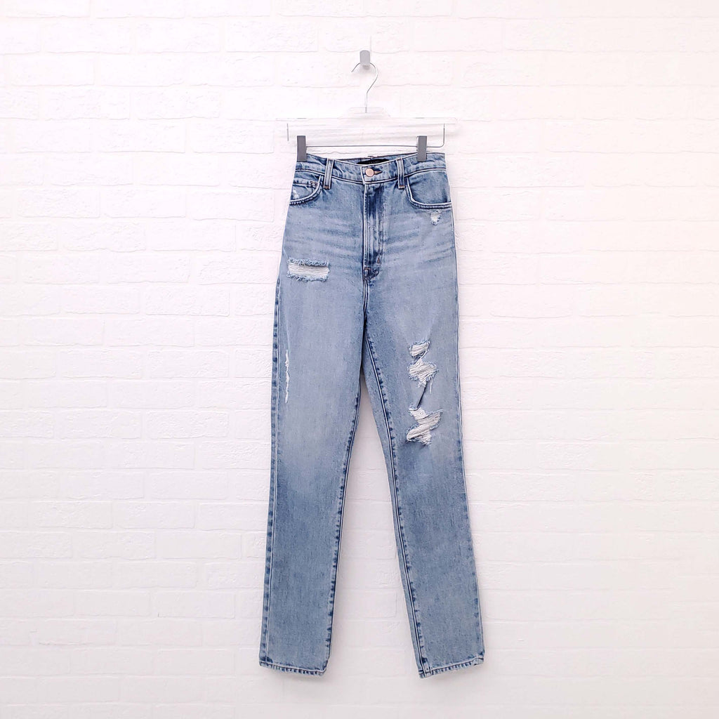 J BRAND DISTRESSED JEANS - SIZE 26