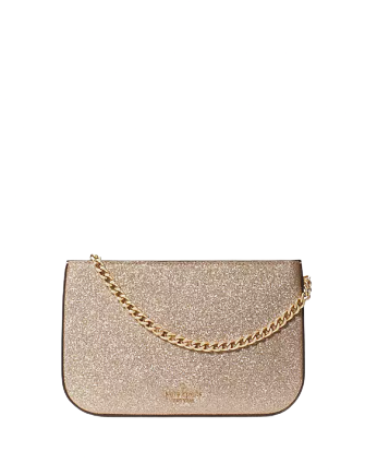 Kate Spade New York Glimmer Glitter Pochette