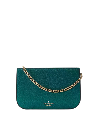 Kate Spade New York Glimmer Glitter Pochette