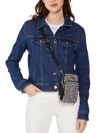 Kate Spade New York Graphic Leopard Heart North South Crossbody