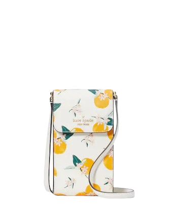 Kate Spade New York Madison Orange Toss North South Crossbody