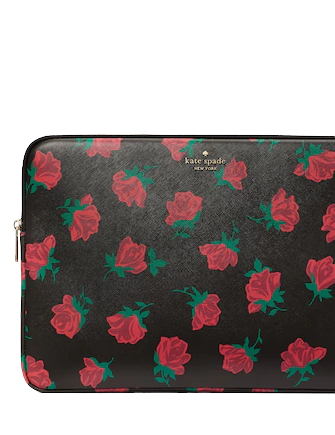 Kate Spade New York Madison Rose Toss Printed Laptop Sleeve