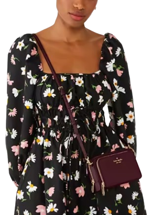 Kate Spade New York Staci Dual Zip Around Crossbody