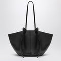 Yuzefi Large Mochi Bag In Black Pebble-Grained Leather Women