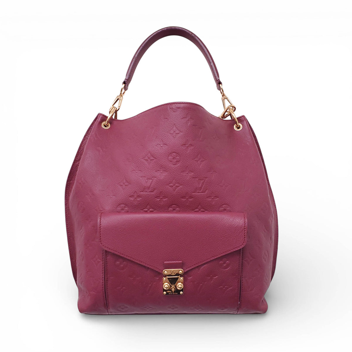 LOUIS VUITTON MONOGRAM EMPREINTE METIS HOBO BAG