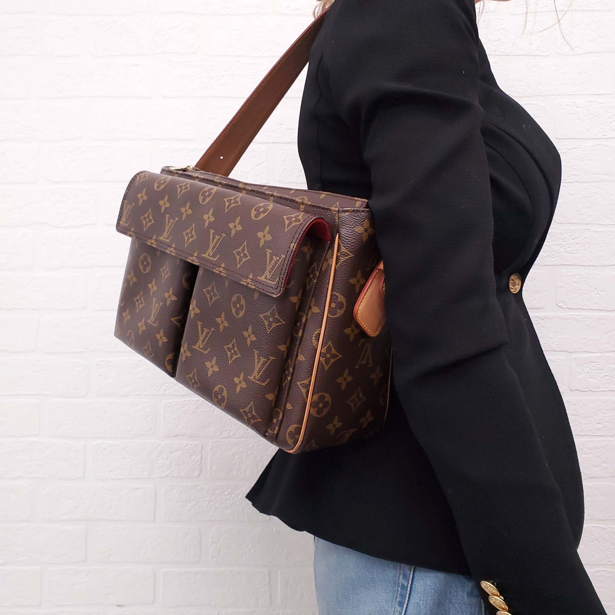 LOUIS VUITTON MONOGRAM 'VIVA-CITE GM' BAG