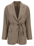 Brunello Cucinelli Women Fresh Wool Blazer