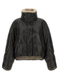 Brunello Cucinelli Women Padded Leather Jacket