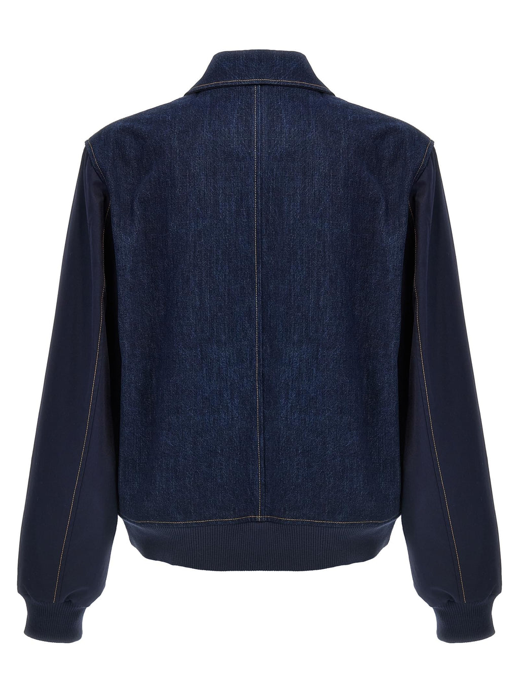 Wales Bonner Men 'The Echo Denim Varsity' Jacket