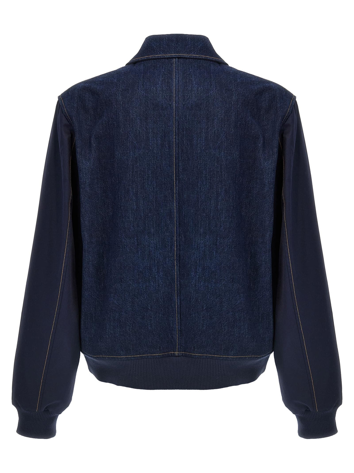 Wales Bonner Men 'The Echo Denim Varsity' Jacket