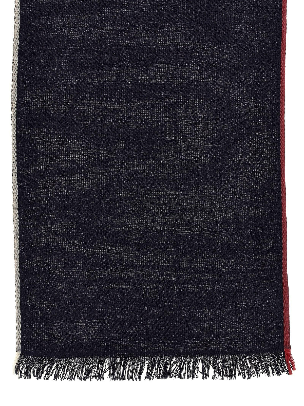 Brunello Cucinelli Men Contrast Border Scarf