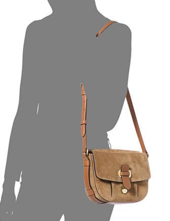 Michael Michael Kors Romy Suede Medium Messenger