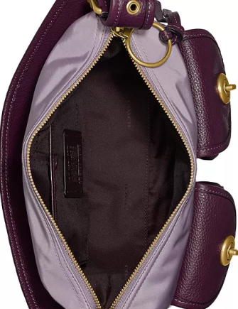 Coach Colorblock Nylon Cargo Shoulder Bag 23