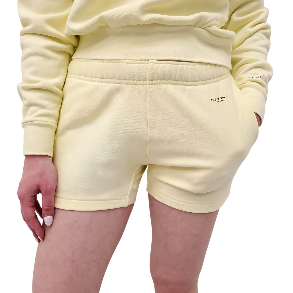RAG & BONE YELLOW SHORTS SET - SIZE XS
