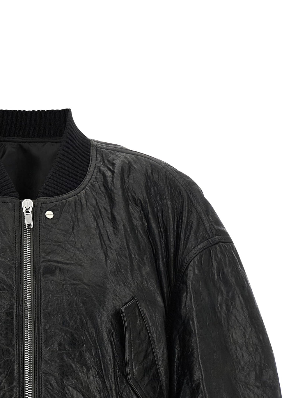Rick Owens Women 'Secchia Cropped Flight' Bomber Jacket