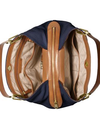 Michael Michael Kors Raven Pocket Shoulder Tote