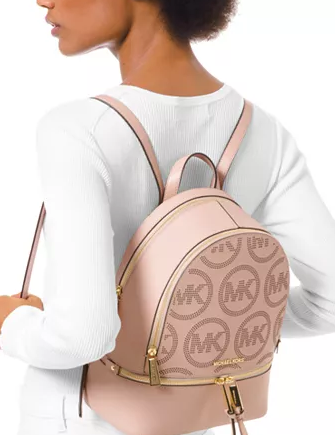 Michael Michael Kors Rhea Zip Leather Backpack
