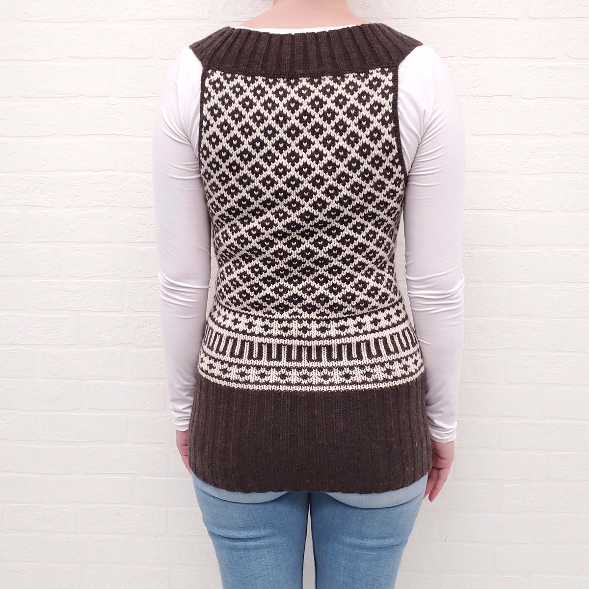 SMYTHE SWEATER VEST - SIZE S/M