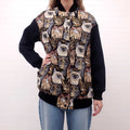 STELLA MCCARTNEY OVERSIZED CAT EMBROIDERED JACKET - SIZE 38