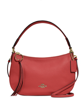 Coach Sutton Crossbody in Polished Pebble Leather