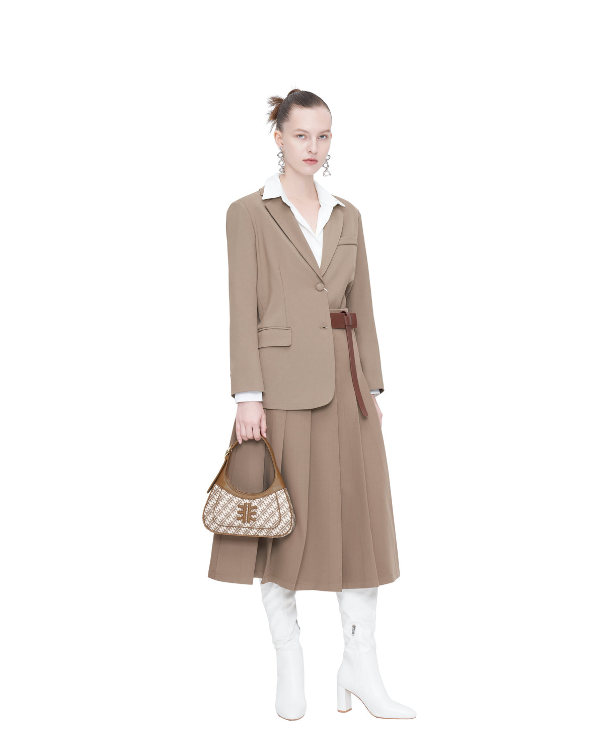 FEI Hobo Bag - Brown