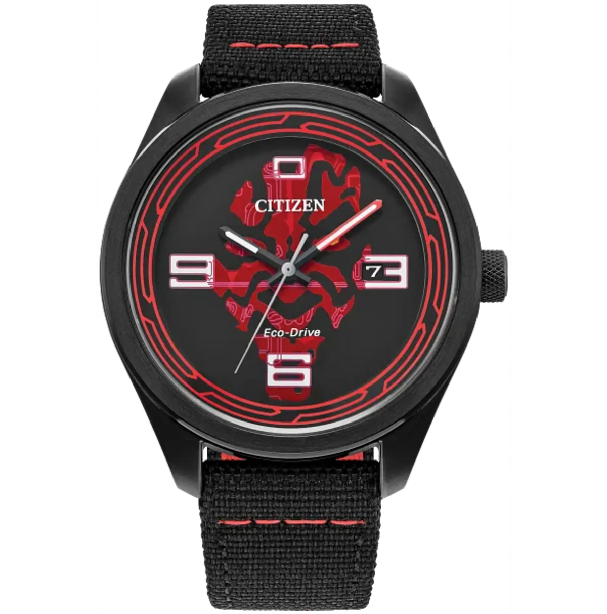 Citizen Men's Star Wars Darth Maul 42.3mm Solar Powered Quartz Eco-Drive Watch