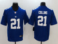 Men's New York Giants Landon Collins #21 Blue Game jersey