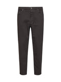 Brunello Cucinelli Men Dark Brown Garment-Dyed Lightweight Comfort Denim Iconic Fit Jeans