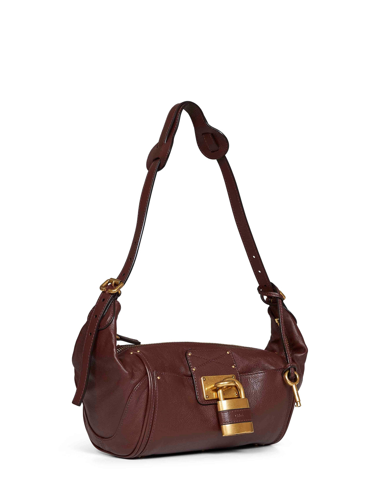 Chloé Women Crafty Brown Paddington Crossbody Bag