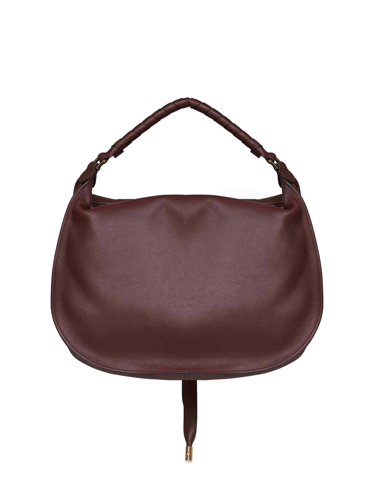 Chloé Women Dark Velvet Marcie Small Shoulder Bag