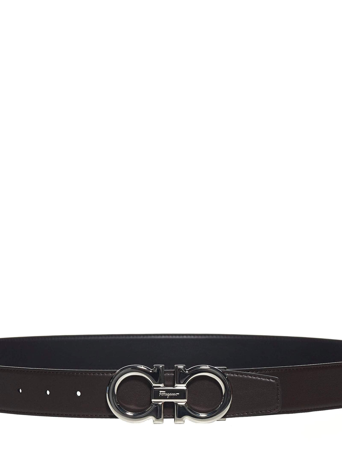 Ferragamo Men Reversible And Adjustable Gancini Belt