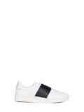 Valentino Garavani Men White And Black Nappa Calfskin Open Royco Sneakers