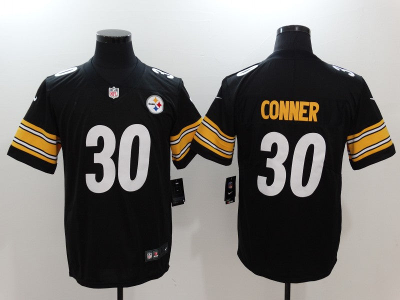 Men's Pittsburgh Steelers James Conner #30 Black Vapor F.U.S.E. Limited jersey